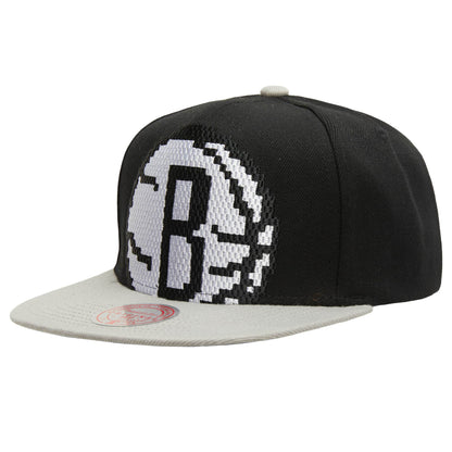 Mitchell & Ness Men's NBA 8 Bit Xl Snapback Nets