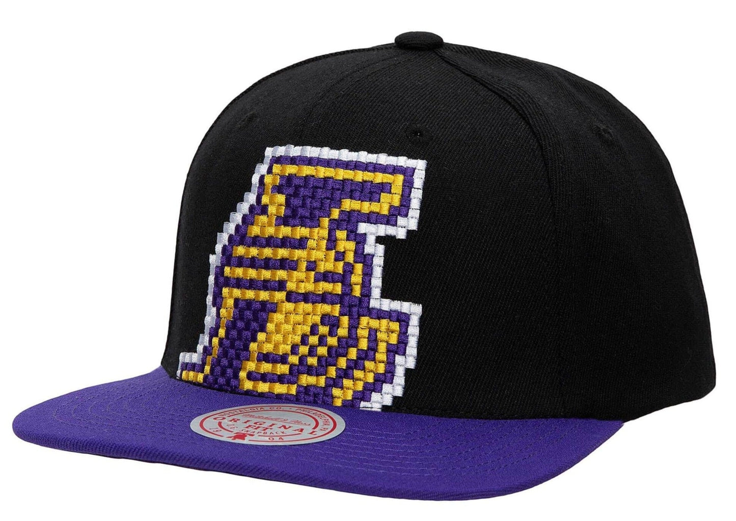 Mitchell & Ness Men's NBA La Lakers 8 Bit Xl Snapback Lakers