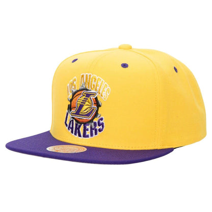 Mitchell & Ness Men's NBA Breakthrough Snapback Lakers