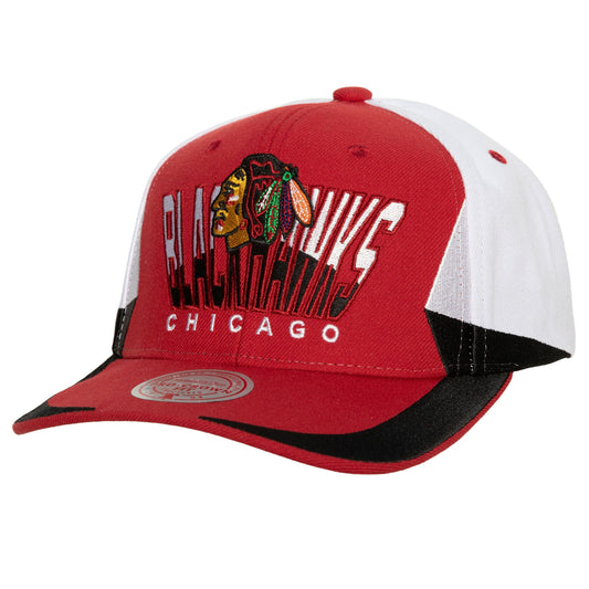 Mitchell & Ness Men's NHL Retrodome Pro Snapback Blackhawks Red