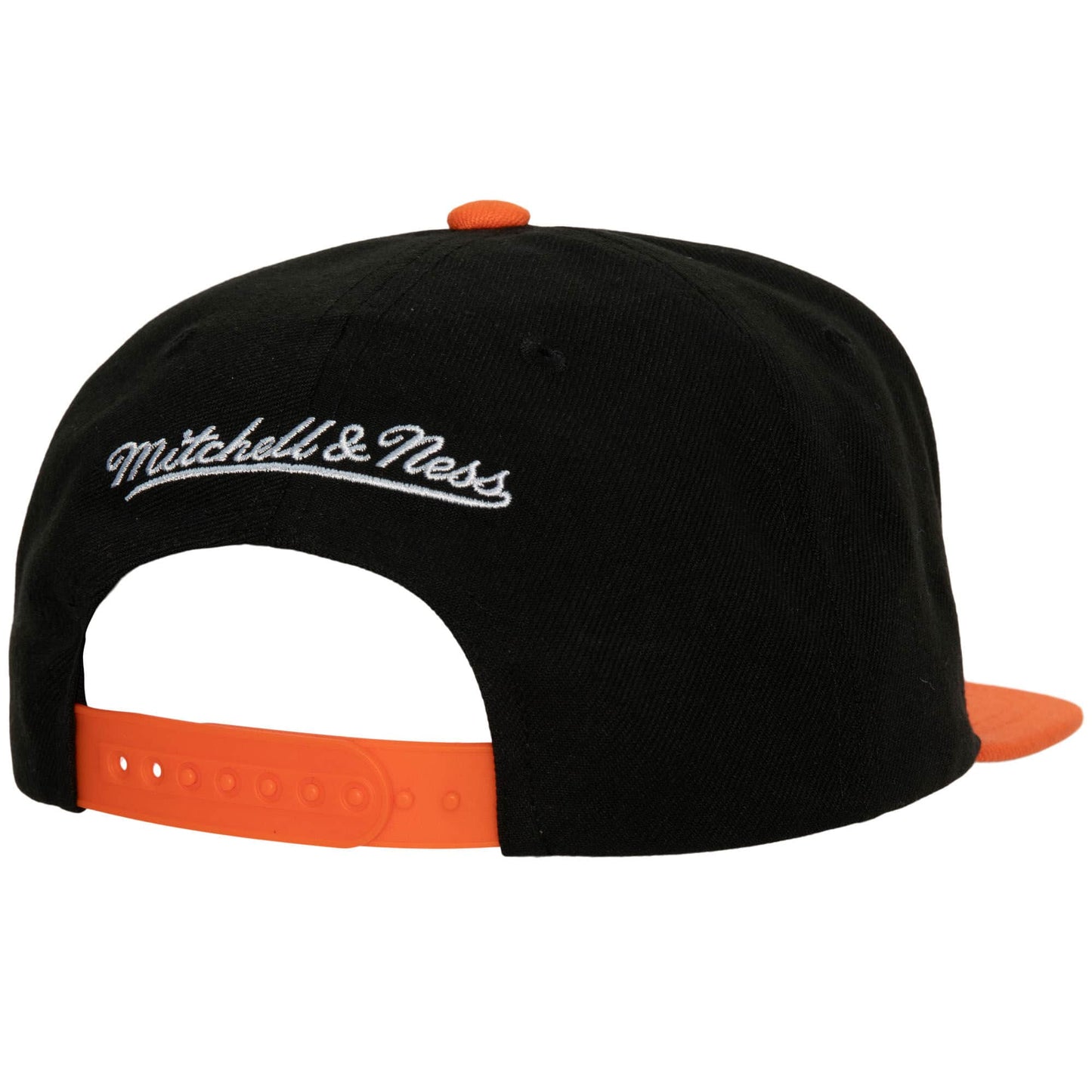 Men's Mitchell & Ness Nhl Cross Check Snapback Ducks - Black