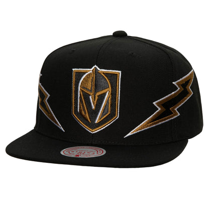 Mitchell & Ness Men's NHL Double Trouble Snapback Knights Black