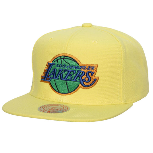 Men's Mitchell & Ness NBA So Fresh Snapback Lakers - Yellow