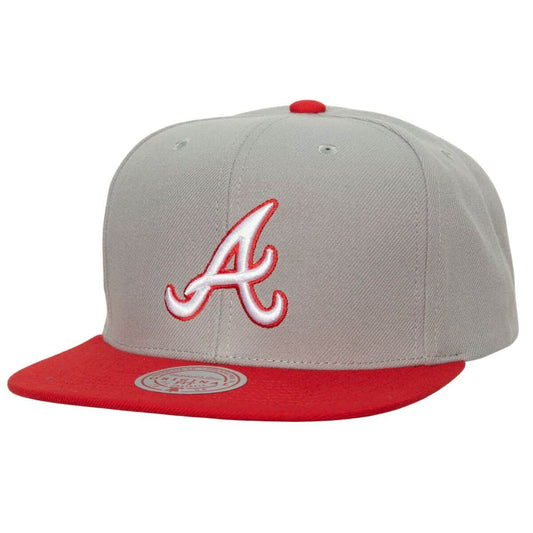 Mitchell & Ness Men's MLB Atlanta Braves Away Snapback Coop