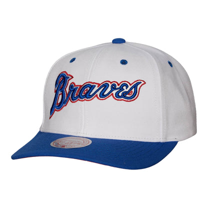 Mitchell & Ness Men's MLB Evergreen Pro Snapback Coop Braves Snapback Caps