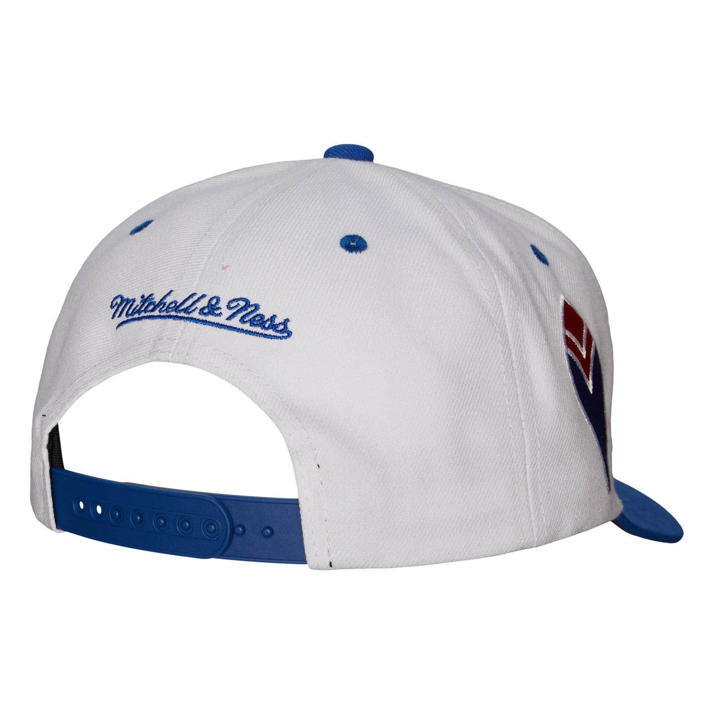 Men's Mitchell & Ness MLB Evergreen Pro Snapback Coop Braves - White