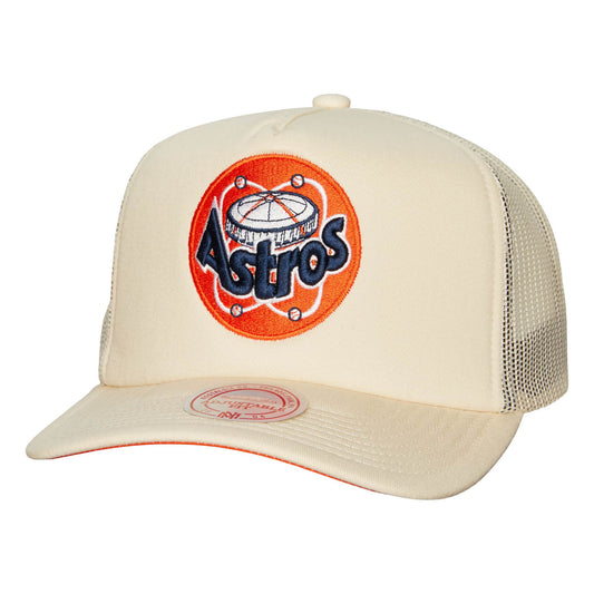 Mitchell & Ness Men's MLB Houston Astros Evergreen Trucker Snapback
