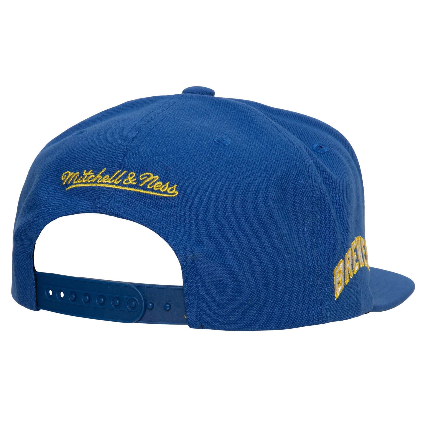 Mitchell & Ness Men's MLB Evergreen Snapback Coop Brewers Snapback Caps