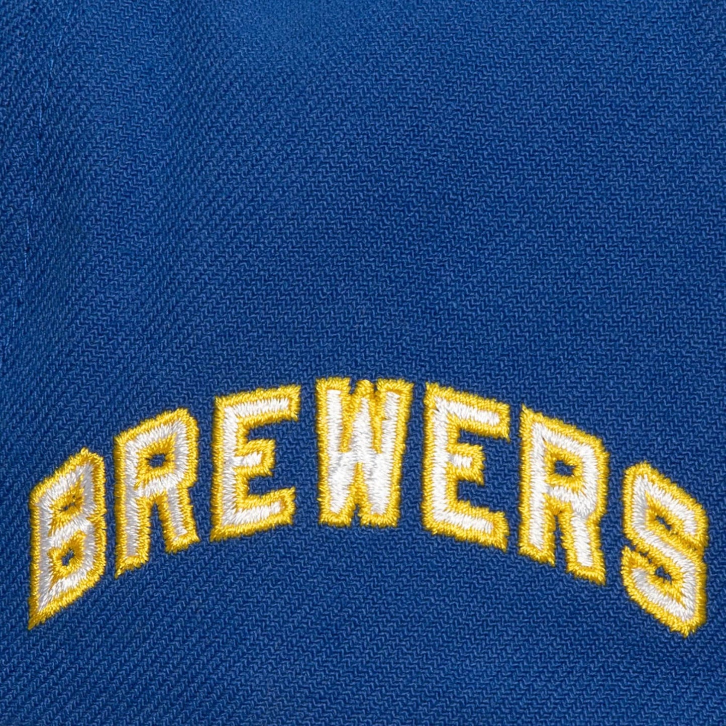 Mitchell & Ness Men's MLB Evergreen Snapback Coop Brewers Snapback Caps