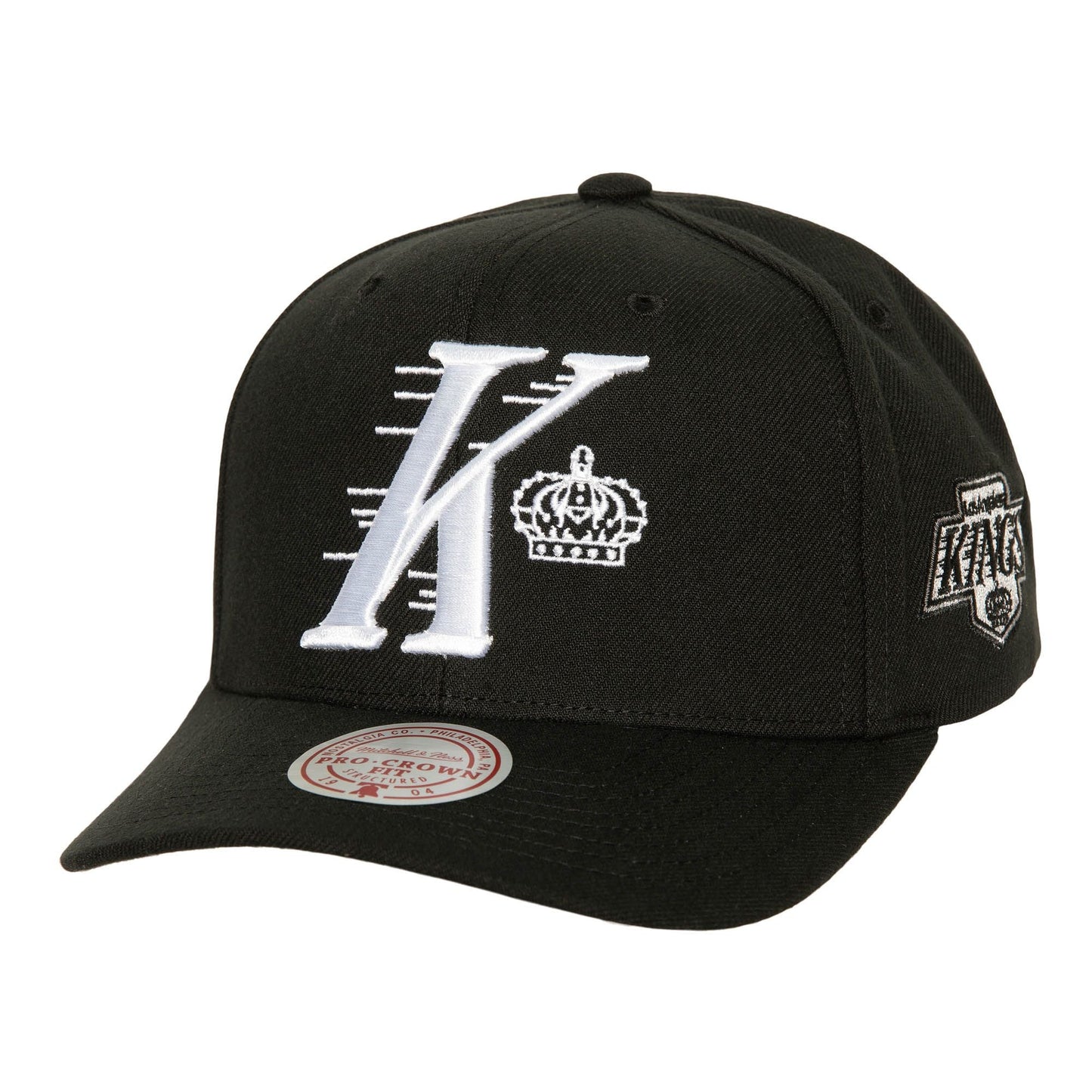 Men's Mitchell & Ness Nhl Icon Grail Pro Snapback Vntg Kings - Black