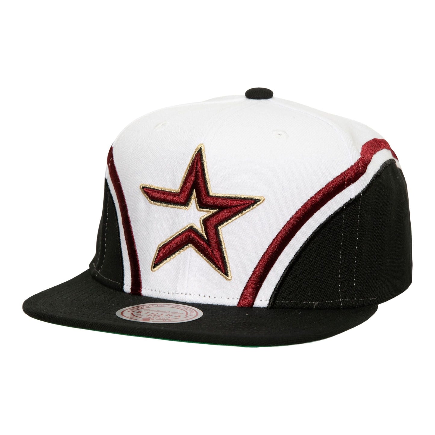 Men's Mitchell & Ness MLB Overhead Snapback Coop Astros
