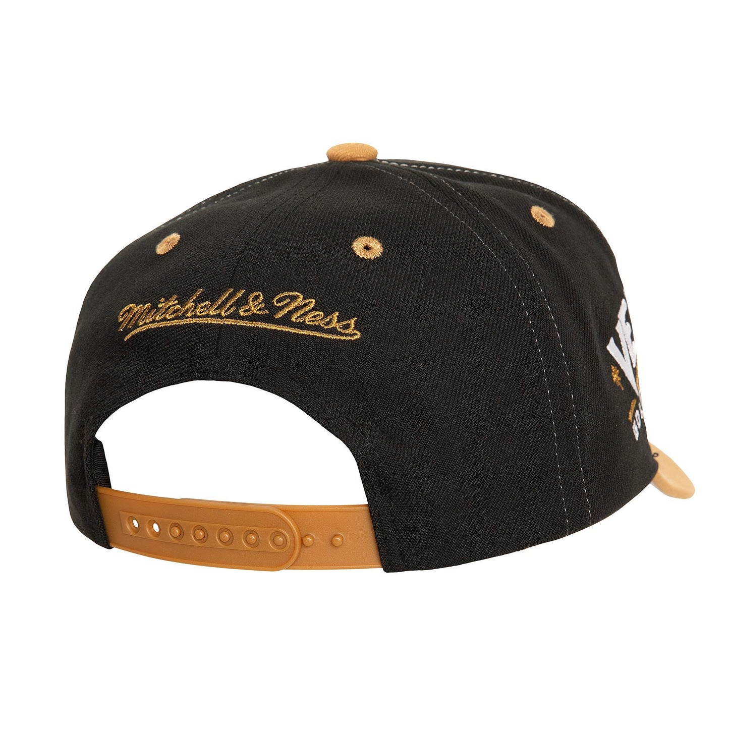 Men's Mitchell & Ness Nhl Overbite Pro Snapback Knights - Black