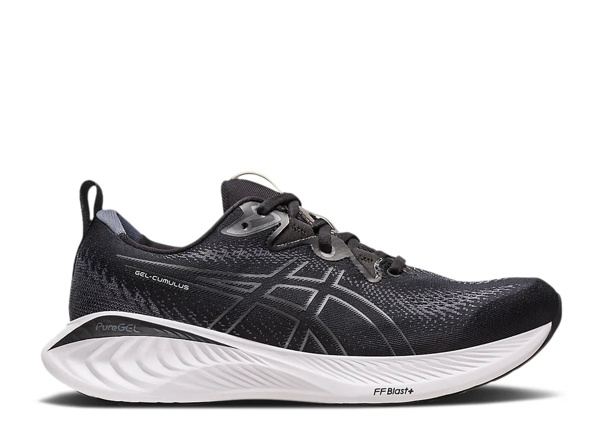 ASICS GEL-CUMULUS 25 Mens Running Shoes — Black/Carrier Grey