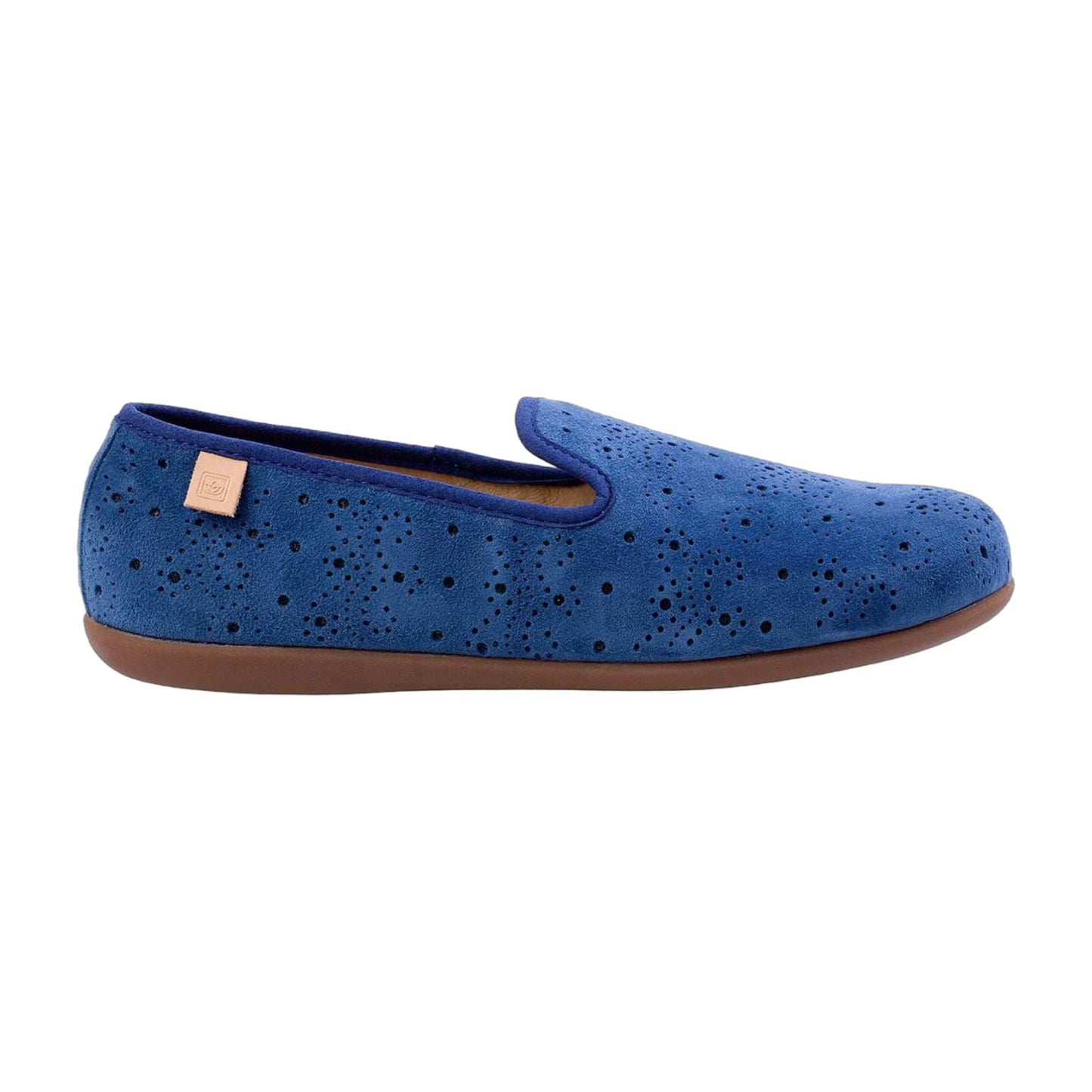 Spenco Paisley Ballet Suede Women's Slip On Shoes