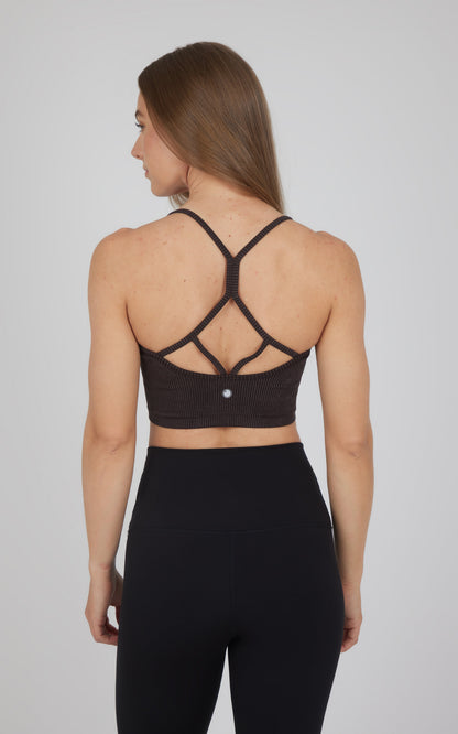 2 PK Ribbed Seamless Rosaline Bra - Our Cafe Story