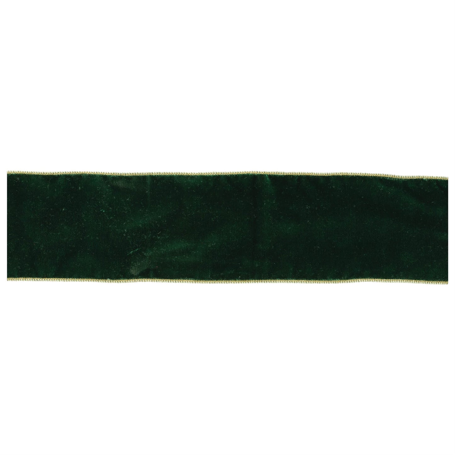Melrose International Green Wired Ribbon 4" x 10 Yds.