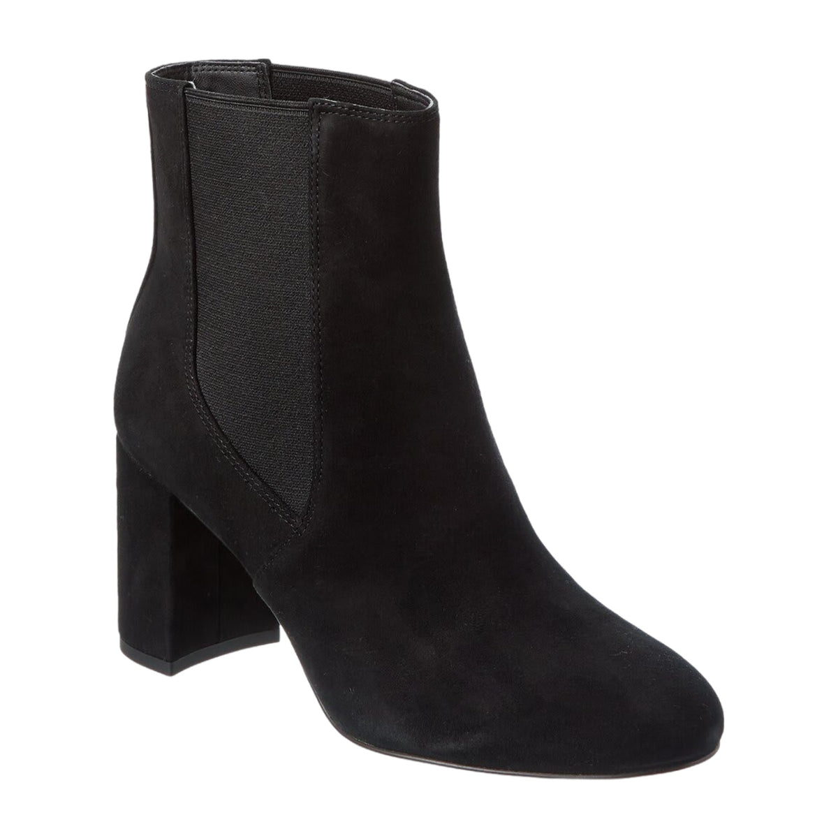 Stuart Weitzman Celina 75 Suede Chelsea Bootie
