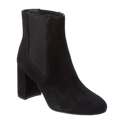 Stuart Weitzman Celina 75 Suede Chelsea Bootie