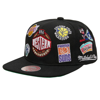 Mitchell & Ness Men's NBA Western Conference All Over Deadstock Snapback