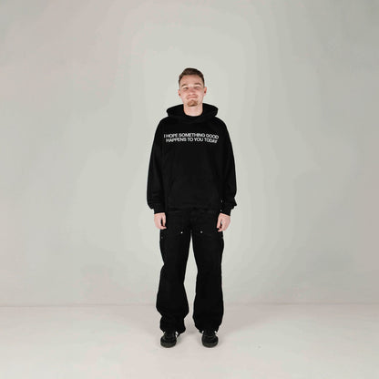 Compliments Good Today Black Hoodie