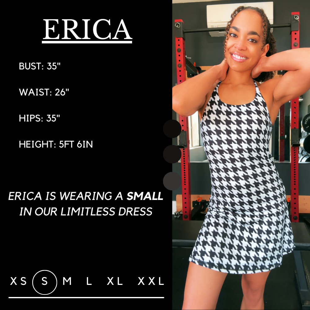 Constantly Varied Gear Limitless Dress - Checkmate Houndstooth