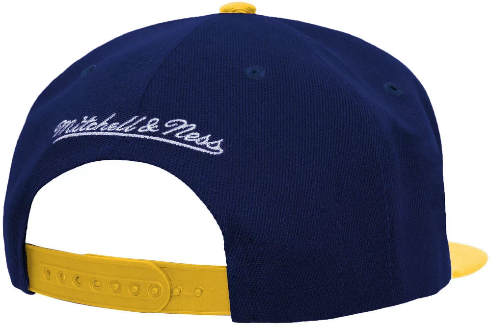 Men's Mitchell & Ness Nhl 2 Tone Side Patch Snapback Predators - Navy-Gold