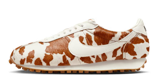 Women's Nike LD-1000 - Cow Print Phantom/Safety Orange