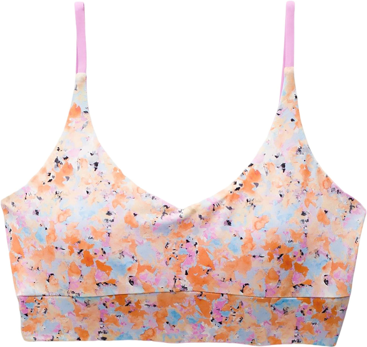 Prana Women's Willow Falls Reversible Removable Soft Cups Upf 50+ Bikini