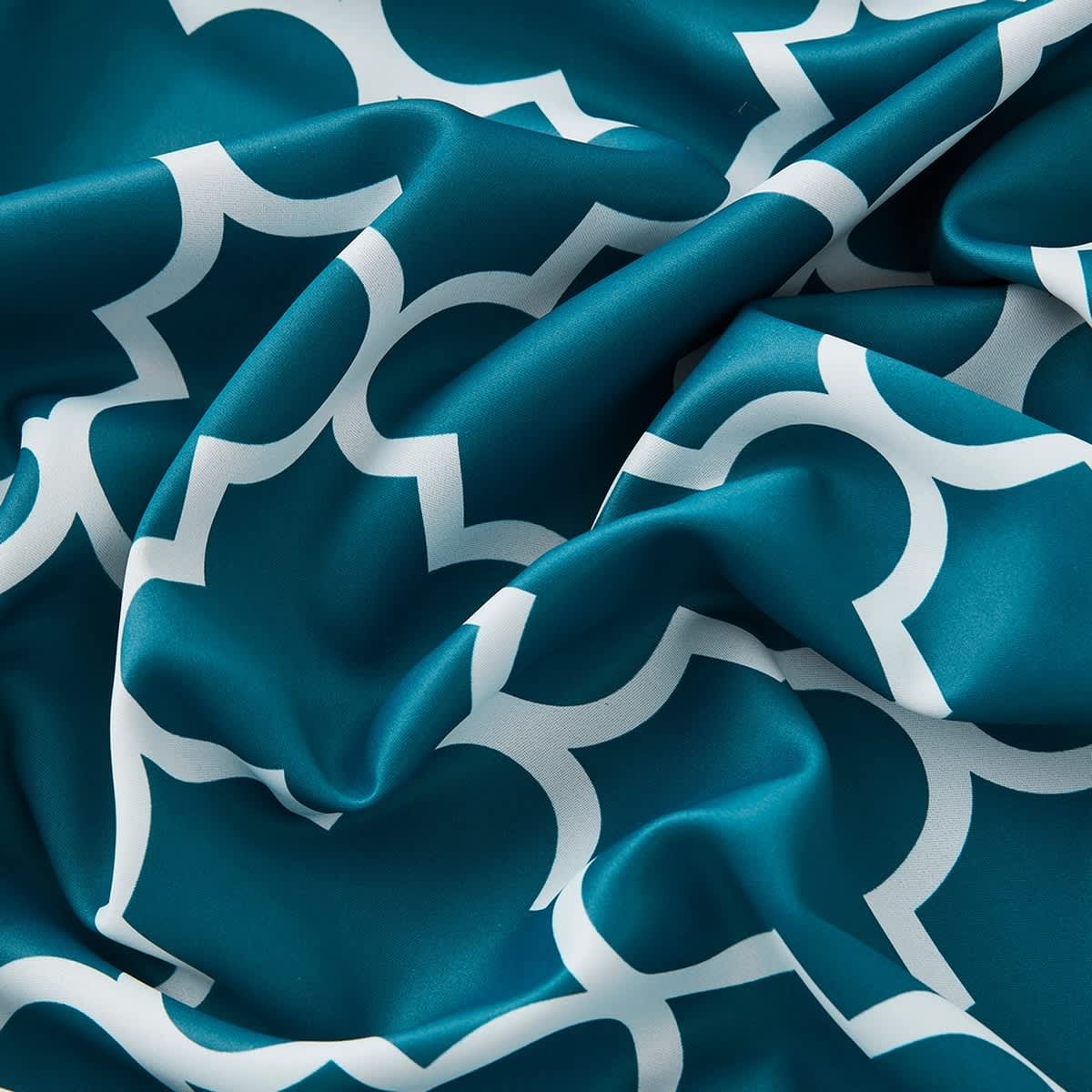 Dark Teal Blue-
