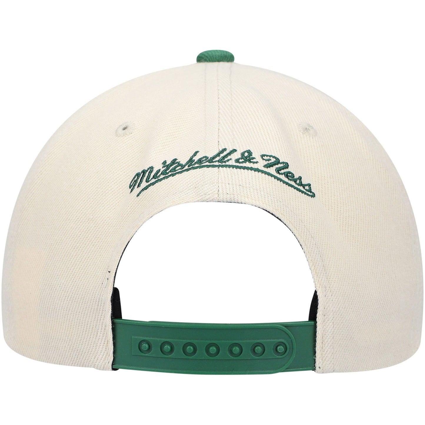 Men's Mitchell & Ness NBA Xl Wordmark Snapback Bucks