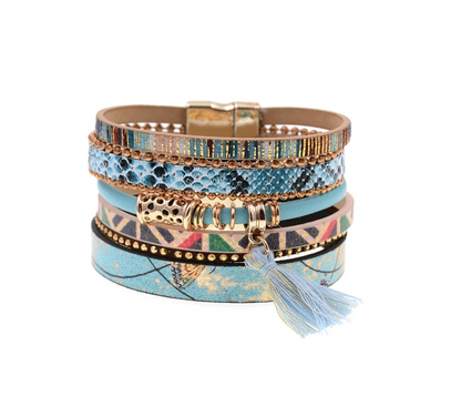 Goldtone, Turquoise-