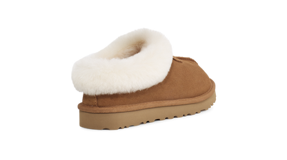 UGG Tazzette Womens Platform Clogs — Chestnut Suede