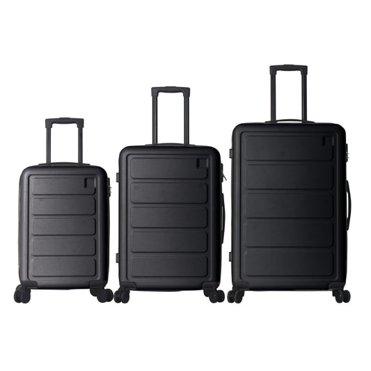 4 Supply Luggage Sets Abs Hardshell 3Pcs Luggage, Lightweight Durable Suitcase Sets Spinner Wheels Suitcase 20''24''28''