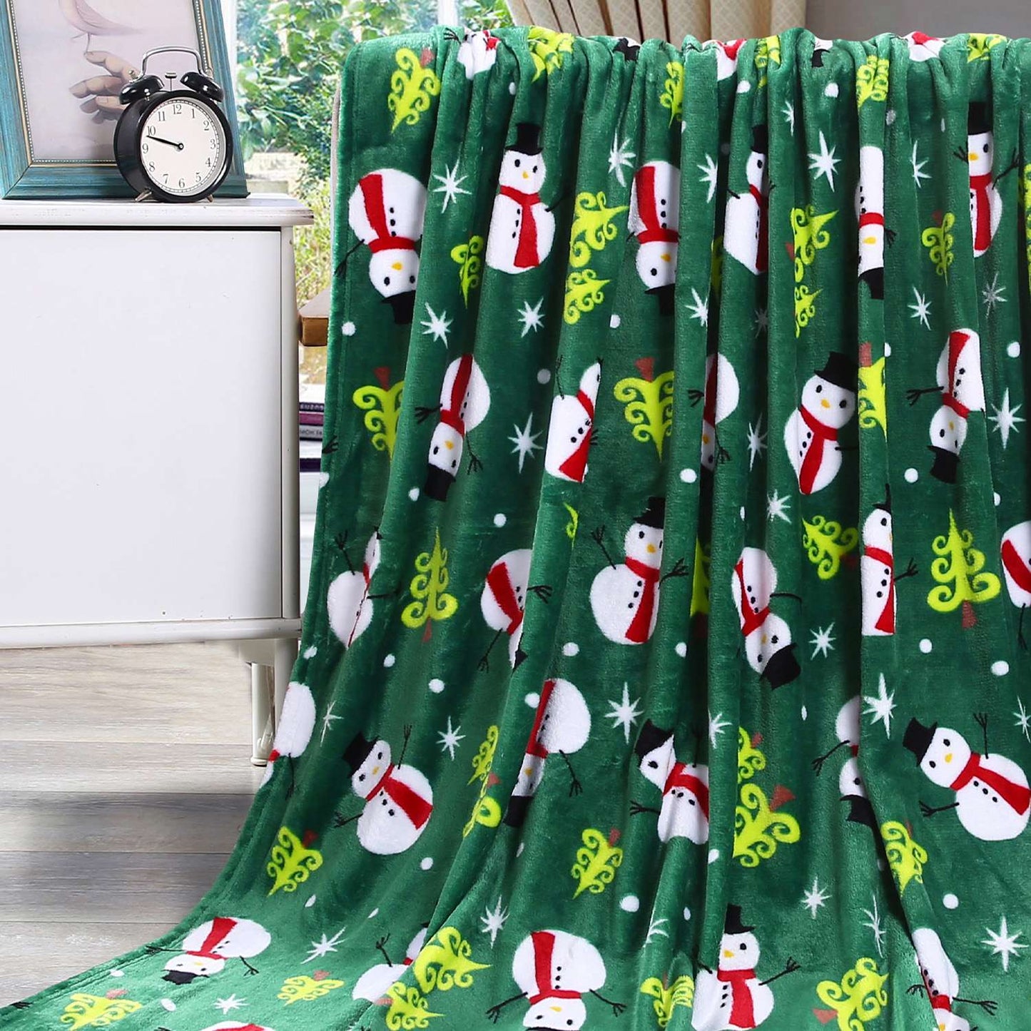Green Snowman-