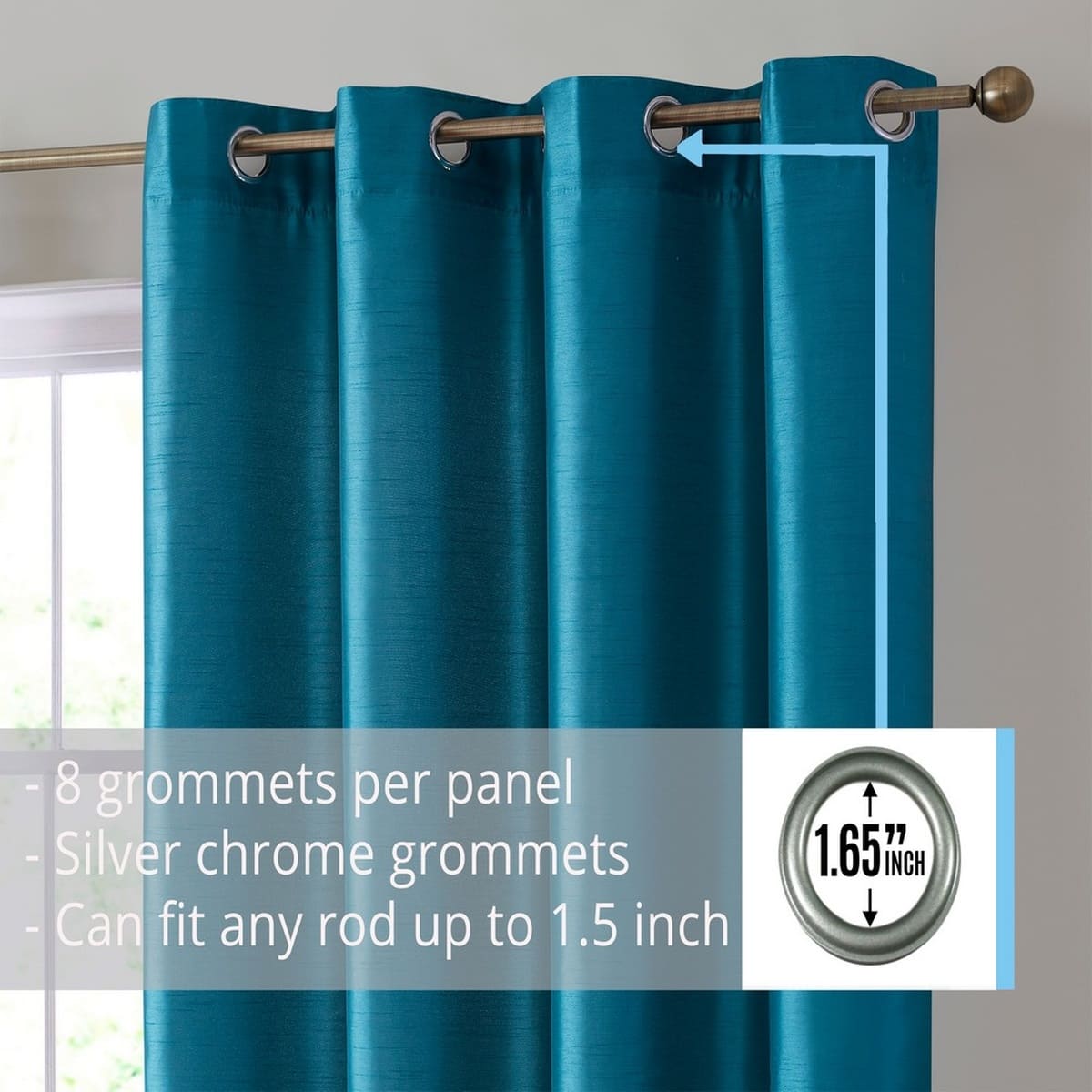 Teal Blue-