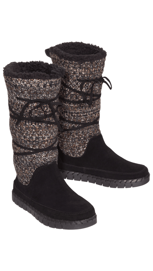 Muk Luks Flexi New York Boot (Sand, 7)