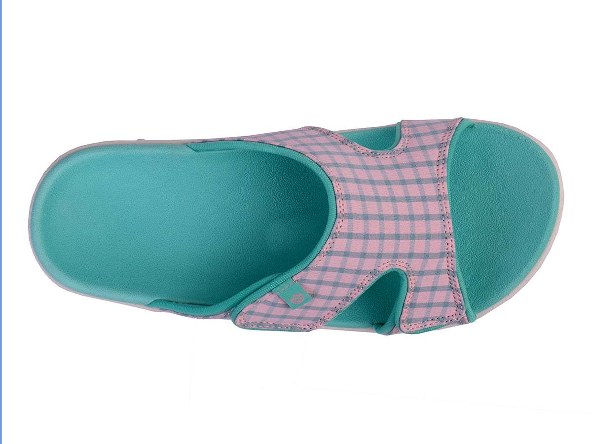 Teal/Pink-