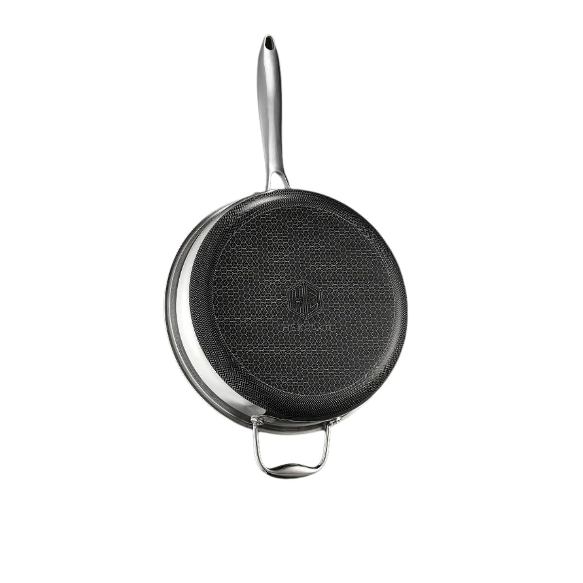 Hexclad  Hybrid Deep Sauté Pan with Lid