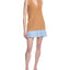 CAMEL/BLUE STRIPE