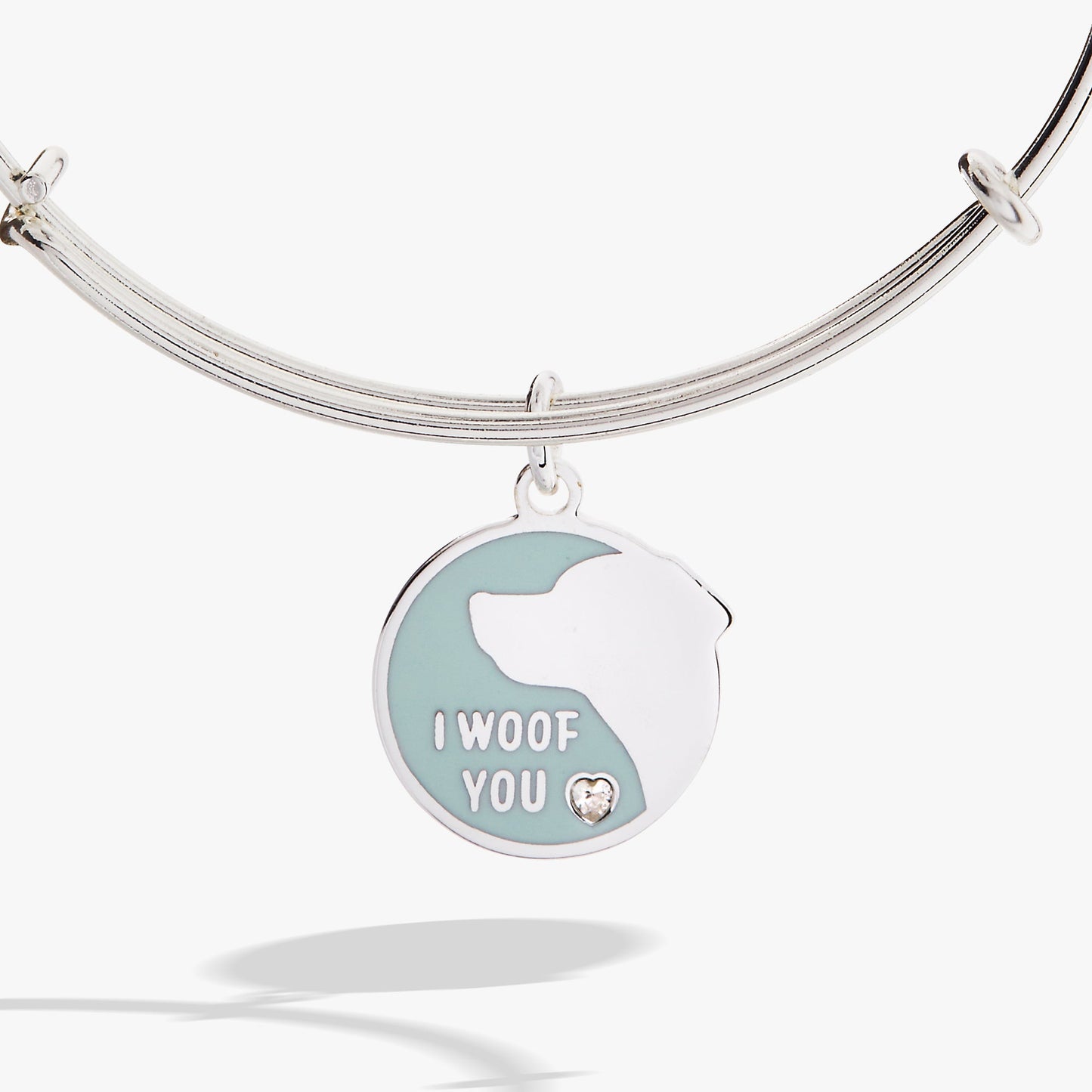 Dog 'I Woof You' Bangle