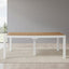 White / Teak Brown