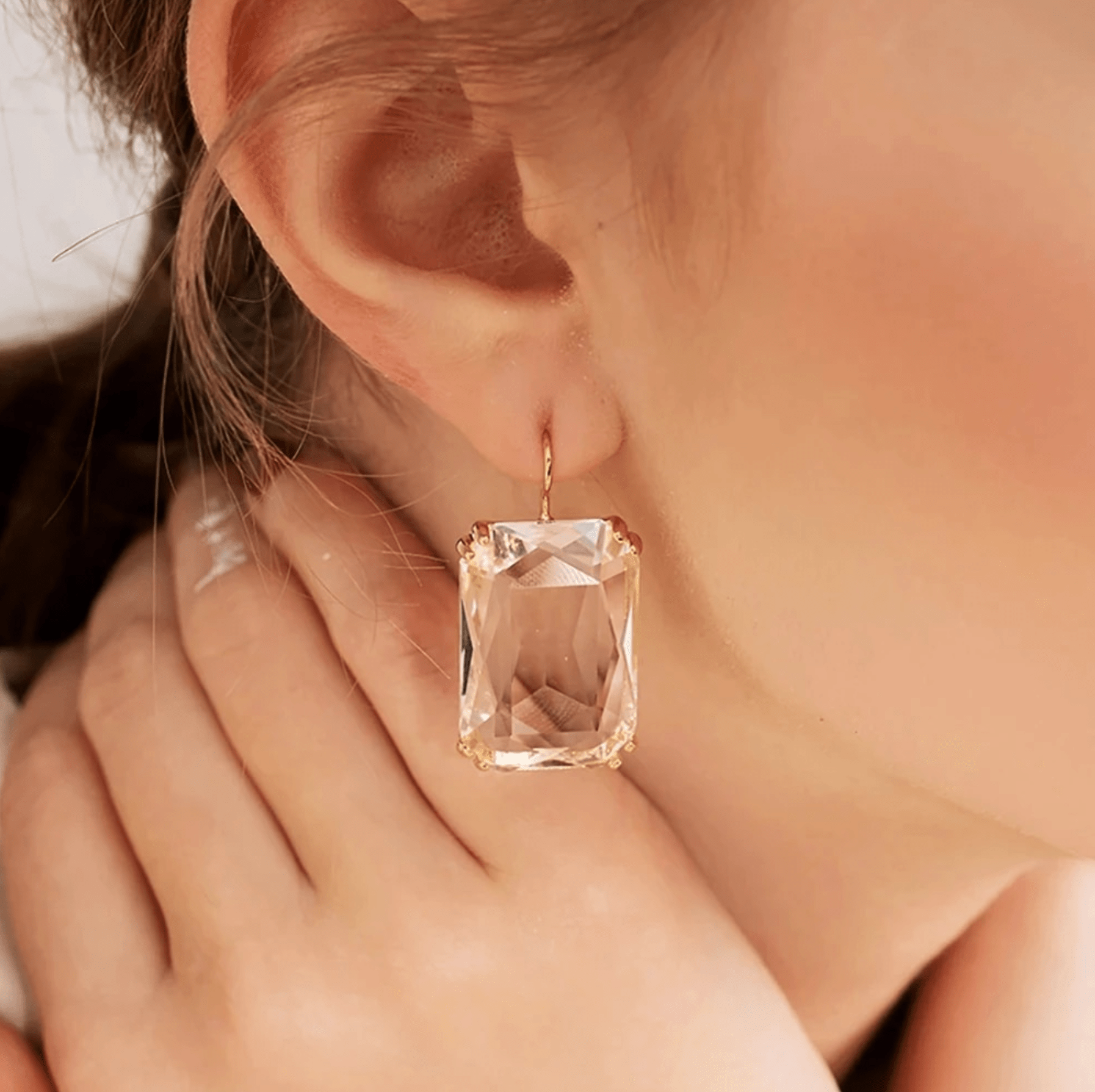 Clear / Gold-