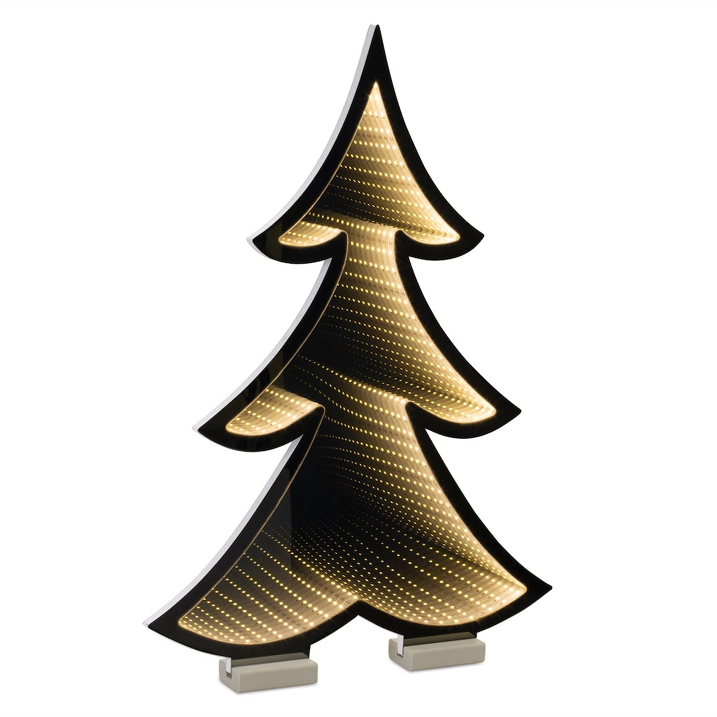 Melrose International Pine Tree Outline Ekko Light Display 24.5"H