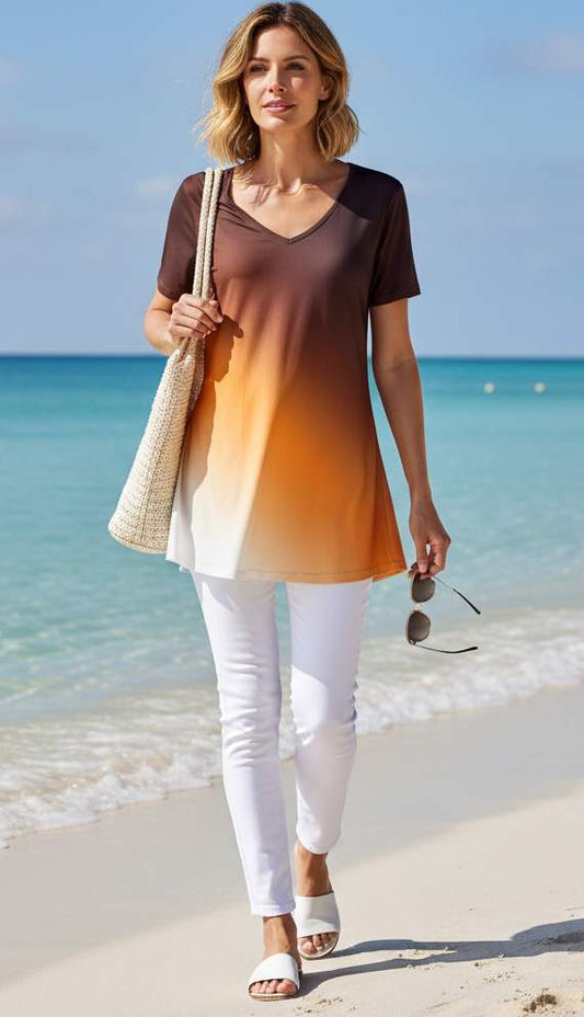 Brown Orange-