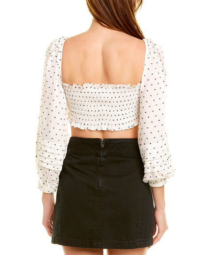 BLACK AND WHITE DOT-