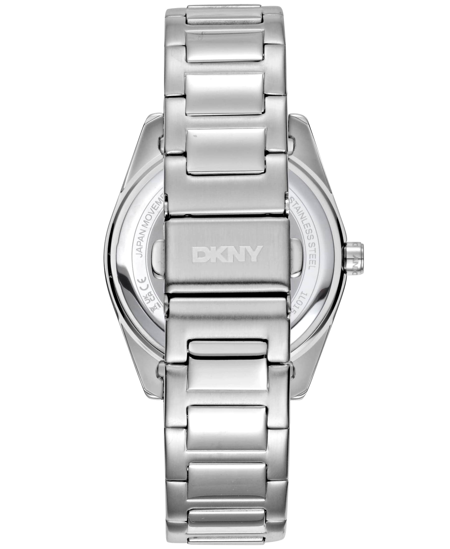 Dkny Women Watch, Silver Color Case, Silver Dial, Stainless Steel Metal Bracelet, Multi-Function, 5 Atm-5