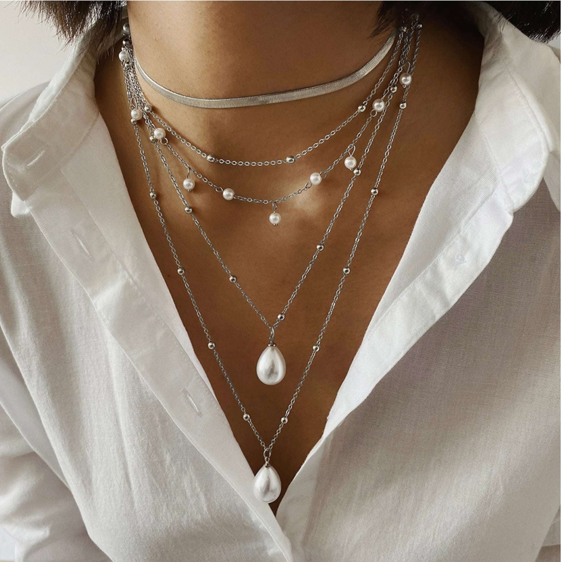 Pearl / Silver-