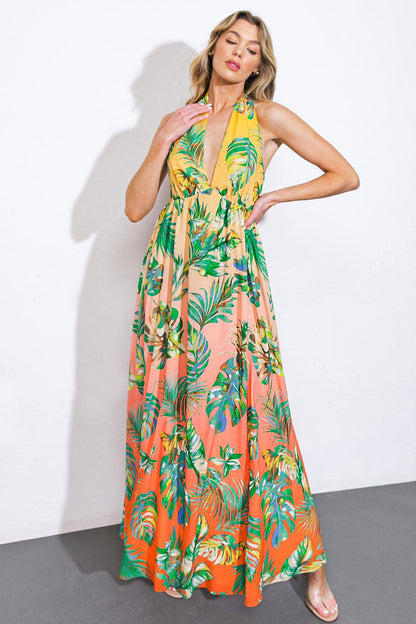 Adorable Days Woven Maxi Dress
