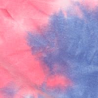 Pink Blue Tie Dye-
