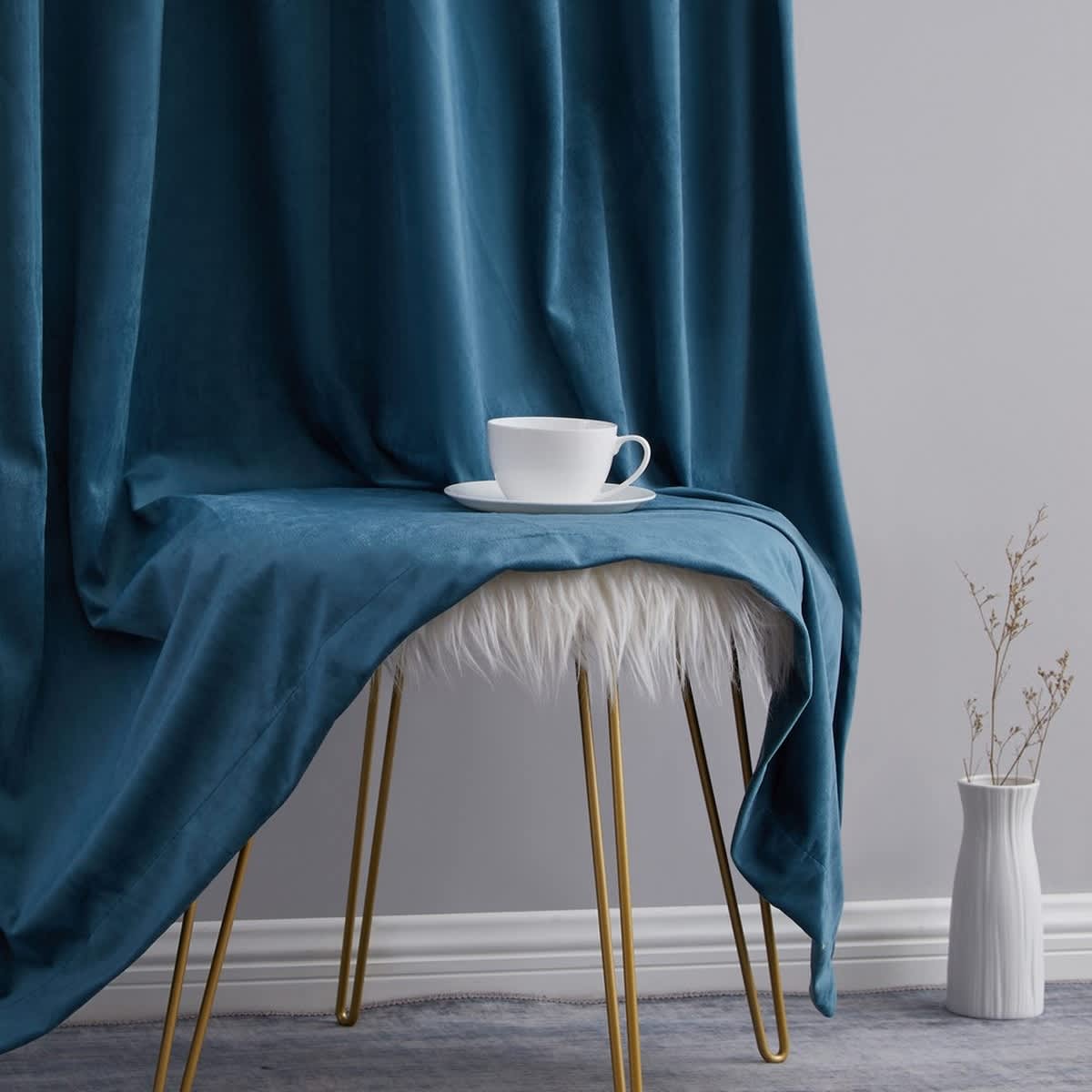 Teal Blue-